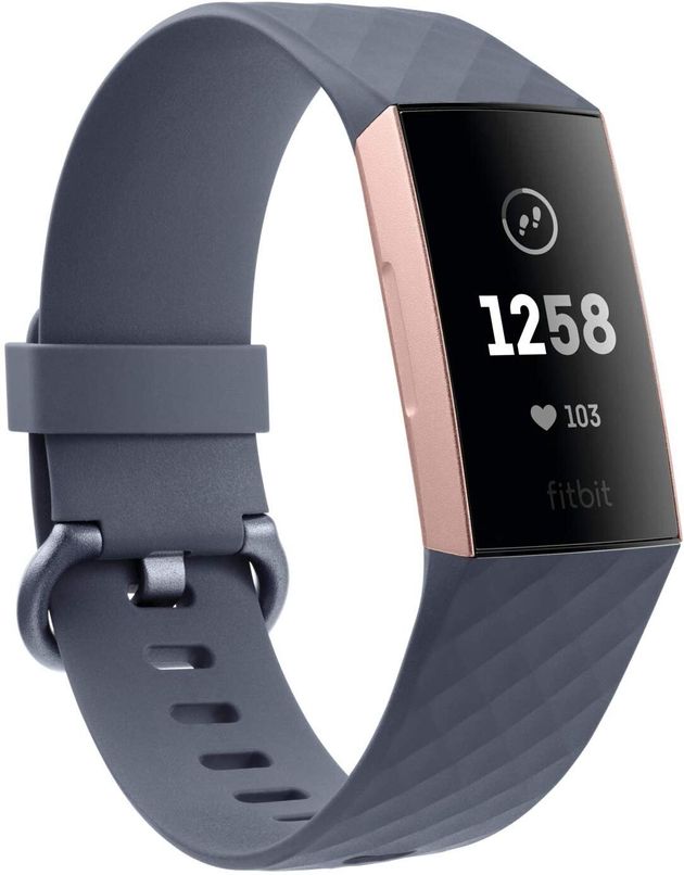 Αθλητικό Ρολόι Fitbit Charge 3 Advanced Fitness Tracker, Amazon