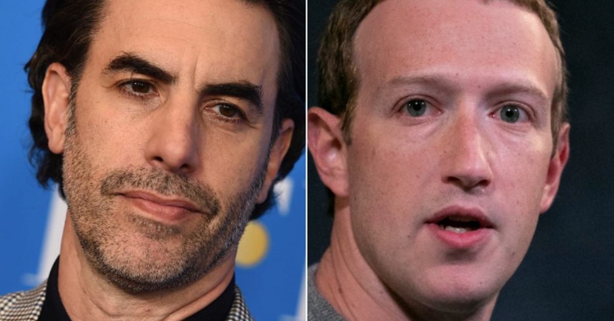 Sacha Baron Cohen Tears Into Facebook, Zuckerberg In Scathing 24-Minute Speech