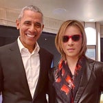 「サプライズでオバマ大統領がきた」YOSHIKI、まさかのツーショット写真を公開