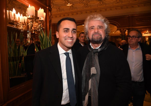 Risultato immagini per Grillo e Di Maio immagini