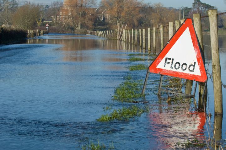 Nine flood warnings are currently in place across the UK. 