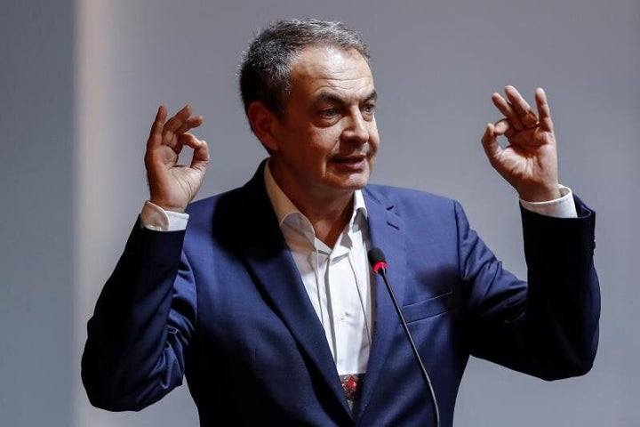 El expresidente del Gobierno español José Luis Rodríguez Zapatero.