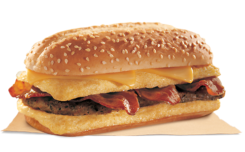 The Burger King Enormous Omelette Sandwich.