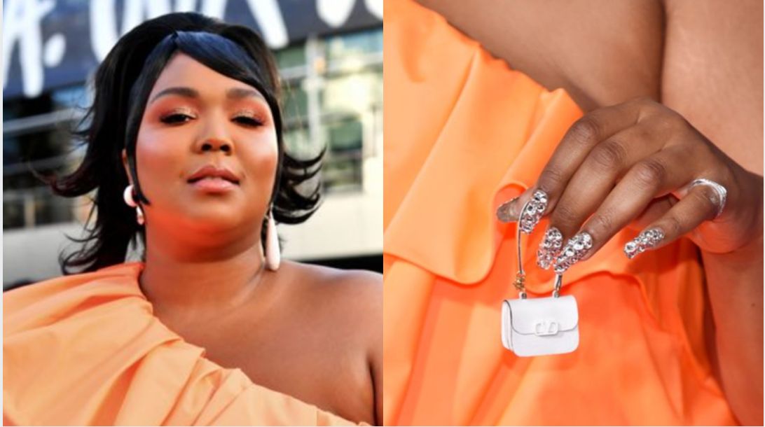 Lizzo brought the tiniest purse ever to the 2019 American Music Awards Red  Carpet - Indie88