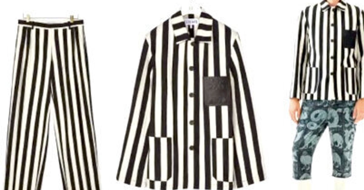 ナチスの囚人服に似ている 批判を受けて約万円の服が販売停止に スペインの高級ブランド ロエベ ハフポスト