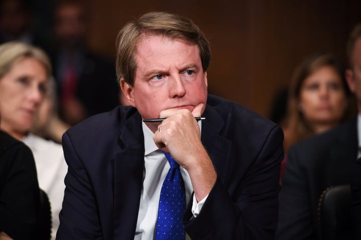 White House counsel and assistant to the President for US President Donald Trump, Donald McGahn.