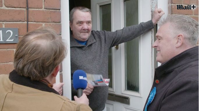 Tory candidate Lee Anderson's fake doorstep chat