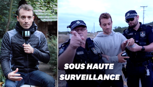 Hugo Clément nous raconte sa traque par la police australienne sur le tournage de “Sur le