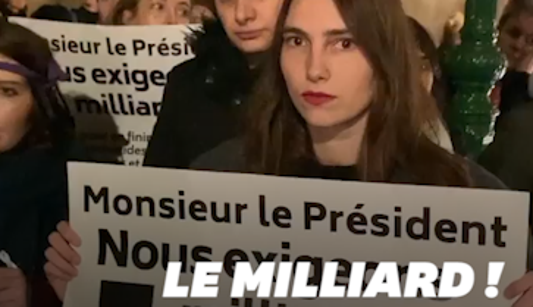 Déçu par le Grenelle, #NousToutes manifeste devant