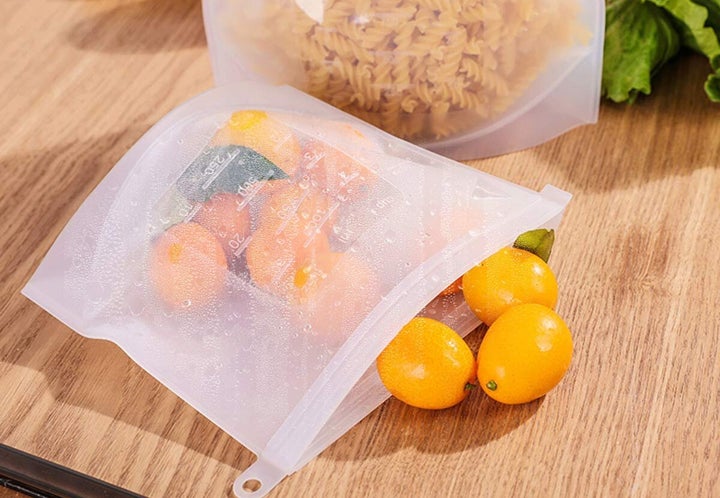 Our favorite <a href="https://www.huffpost.com/entry/sustainable-alternatives-to-ziploc-bags-that-are-just-as-convenient_l_5cfe70f0e4b02ee3477a86c4" target="_blank" role="link" class=" js-entry-link cet-internal-link" data-vars-item-name="alternative to Ziploc bags" data-vars-item-type="text" data-vars-unit-name="5db8880ce4b0bb1ea3708b43" data-vars-unit-type="buzz_body" data-vars-target-content-id="https://www.huffpost.com/entry/sustainable-alternatives-to-ziploc-bags-that-are-just-as-convenient_l_5cfe70f0e4b02ee3477a86c4" data-vars-target-content-type="buzz" data-vars-type="web_internal_link" data-vars-subunit-name="article_body" data-vars-subunit-type="component" data-vars-position-in-subunit="210">alternative to Ziploc bags</a>, the <a href="https://amzn.to/2D65F1r" target="_blank" role="link" class=" js-entry-link cet-external-link" data-vars-item-name="Wohome Reusable Silicone Food Storage Bags" data-vars-item-type="text" data-vars-unit-name="5db8880ce4b0bb1ea3708b43" data-vars-unit-type="buzz_body" data-vars-target-content-id="https://amzn.to/2D65F1r" data-vars-target-content-type="url" data-vars-type="web_external_link" data-vars-subunit-name="article_body" data-vars-subunit-type="component" data-vars-position-in-subunit="211">Wohome Reusable Silicone Food Storage Bags</a>, are 25% off right now at Amazon for $30, down from the original price of $40.