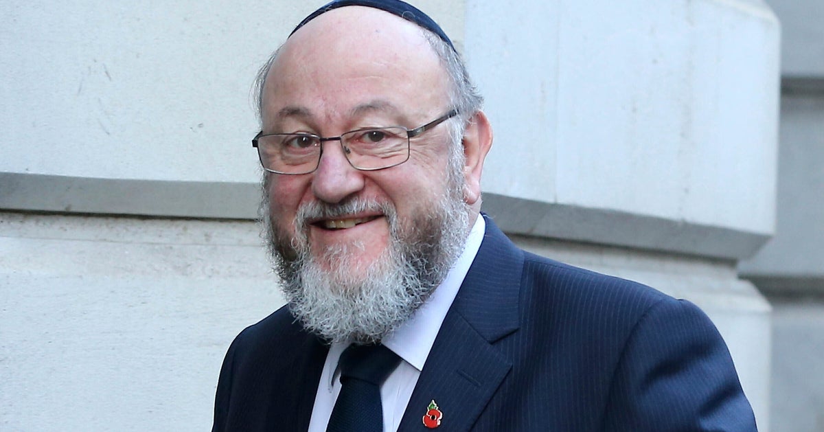 Britain's Chief Rabbi Warns Of 'Poison' In The Labour Party 'Sanctioned ...