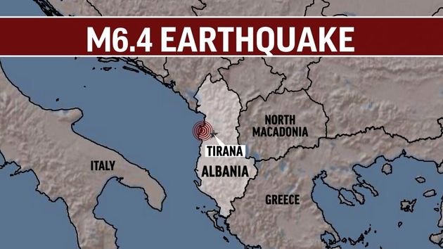 Σεισμός 6,4 Ρίχτερ στην Αλβανία - Νεκροί, δεκάδες τραυματίες και εγκλωβισμένοι στα