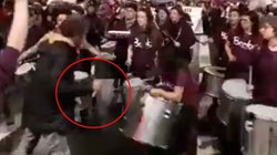 Detenido por irrumpir con una navaja en la manifestación de