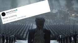 Tout le monde a pensé la même chose après ce tweet mystérieux de “Game of