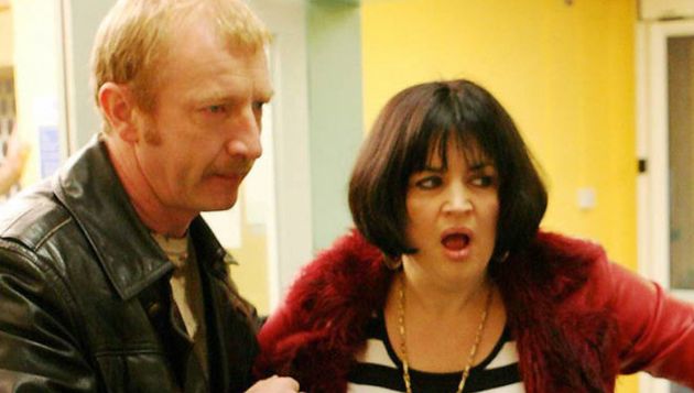 Steffan Rhodri and Ruth Jones in Gavin & Stacey