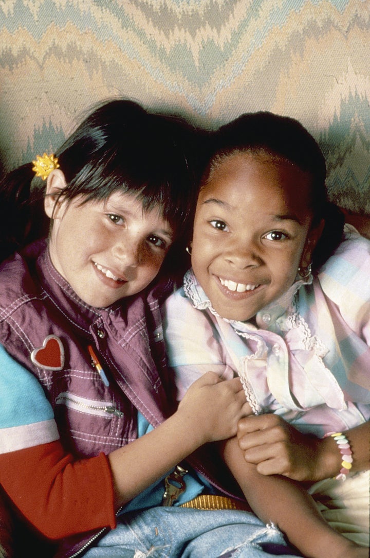 Soleil Moon Frye and Cherie Johnson were close friends on and off the series. 