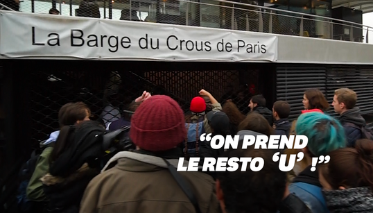 Contre la précarité, des étudiants organisent des opérations “RU