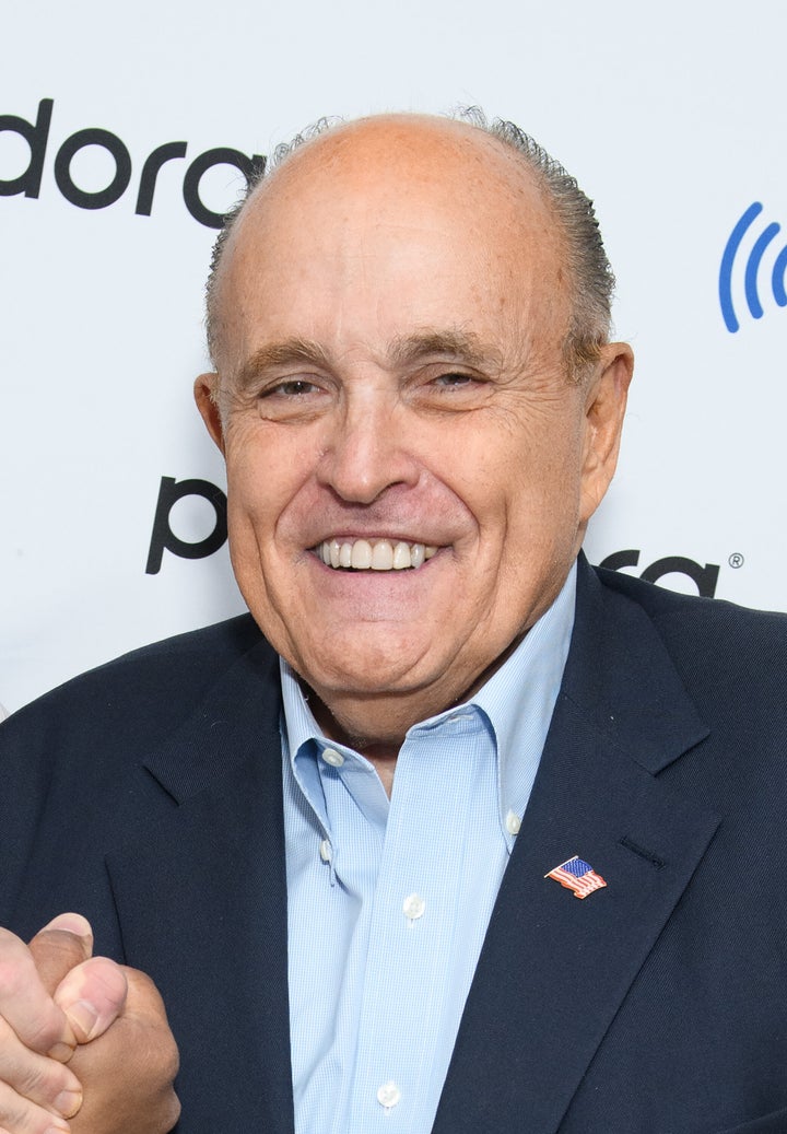 Rudy Giuliani pictured on November 1, 2019.