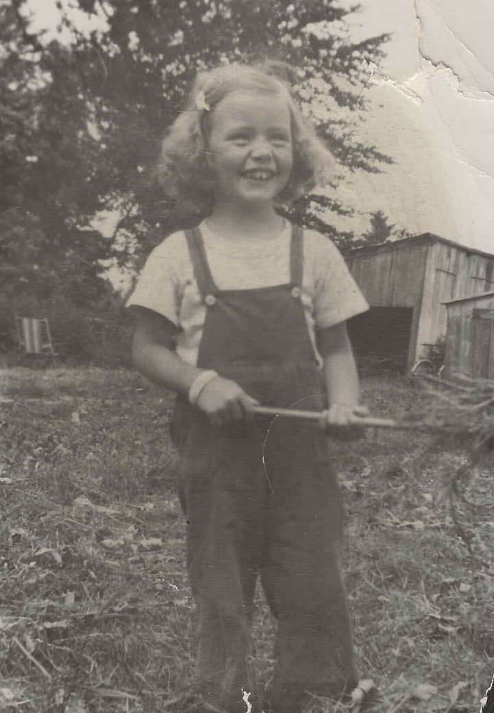 Nicole Gladu à Sainte-Sophie, 1948