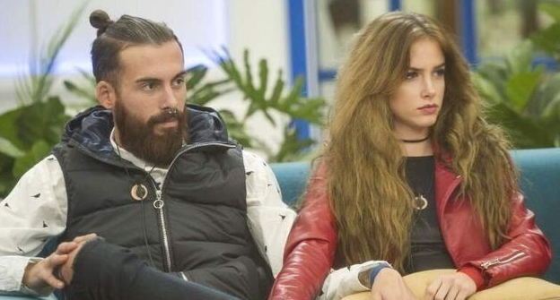 José María López y Carlota Pardo, cuando eran pareja en 'GH Revolution'.