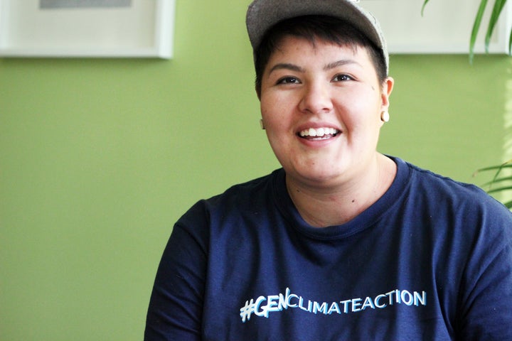 Beze Gray, 24, grew up beside petrochemical refineries and saw how pollution impacts people and the environment.