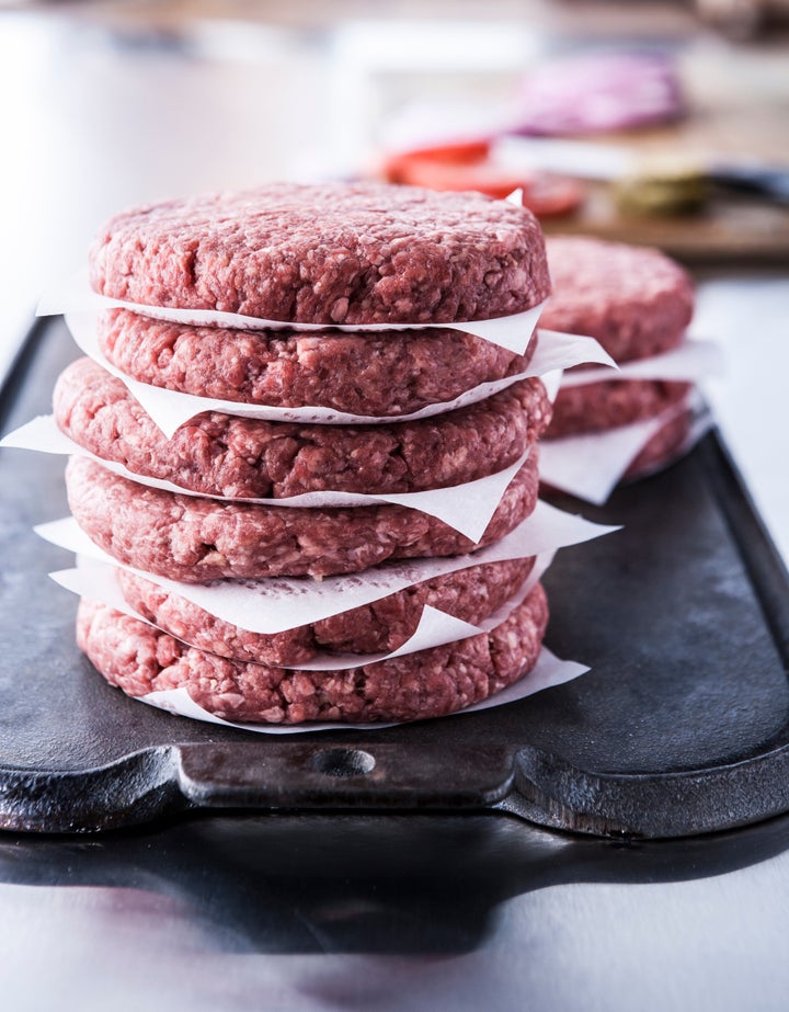 Ground beef products (similar ones pictured) sold under the brand Stater Bros Ground Beef have also been recalled due to salmonella.