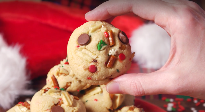 Santa's trash cookies are perfect for the parent who feels like a dumpster fire.