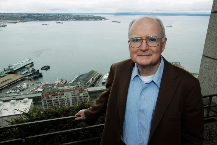 William Ruckelshaus, the first administrator of the Environmental Protection Agency, at his office in Seattle in April 2009.