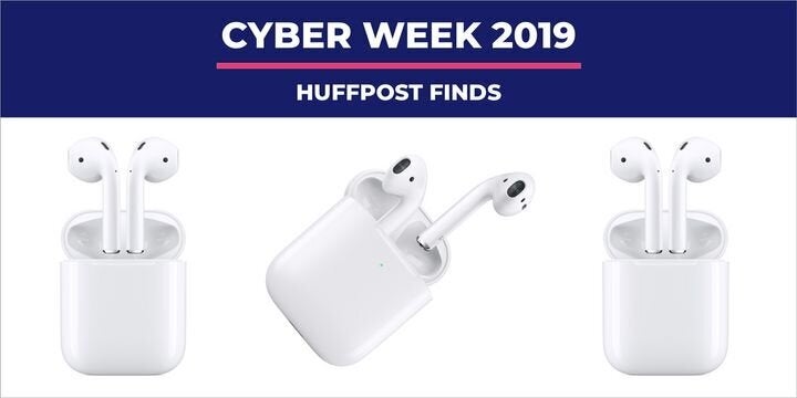 The latest model of <a href="https://fave.co/356wAX0" target="_blank" role="link" class=" js-entry-link cet-external-link" data-vars-item-name="Apple AirPods" data-vars-item-type="text" data-vars-unit-name="5db8880ce4b0bb1ea3708b43" data-vars-unit-type="buzz_body" data-vars-target-content-id="https://fave.co/356wAX0" data-vars-target-content-type="url" data-vars-type="web_external_link" data-vars-subunit-name="article_body" data-vars-subunit-type="component" data-vars-position-in-subunit="175">Apple AirPods</a> with a charging case usually retails for $159 full price. Earlier this month, we watched the price drop on AirPods to $144 at Walmart before dropping another $5 to just $139.Now, we’ve spotted AirPods for <a href="https://fave.co/356wAX0" target="_blank" role="link" class=" js-entry-link cet-external-link" data-vars-item-name="just $129 on Black Friday 2019" data-vars-item-type="text" data-vars-unit-name="5db8880ce4b0bb1ea3708b43" data-vars-unit-type="buzz_body" data-vars-target-content-id="https://fave.co/356wAX0" data-vars-target-content-type="url" data-vars-type="web_external_link" data-vars-subunit-name="article_body" data-vars-subunit-type="component" data-vars-position-in-subunit="176">just $129 on Black Friday 2019</a>, a better deal than they were last year, and legitimately the best markdown on AirPods we’ve seen so far.That’s a savings of $30 off one of Apple’s hottest gifts of the year, and probably the cheapest AirPods deal we’ve seen that <a href="http://www.huffpost.com/entry/black-friday-2019-headphones-deals-on-airpods-beats-bose-and-more_n_5db364e3e4b006d4916e8be3" target="_blank" role="link" class=" js-entry-link cet-internal-link" data-vars-item-name="doesn’t involve buying a more expensive product" data-vars-item-type="text" data-vars-unit-name="5db8880ce4b0bb1ea3708b43" data-vars-unit-type="buzz_body" data-vars-target-content-id="http://www.huffpost.com/entry/black-friday-2019-headphones-deals-on-airpods-beats-bose-and-more_n_5db364e3e4b006d4916e8be3" data-vars-target-content-type="buzz" data-vars-type="web_internal_link" data-vars-subunit-name="article_body" data-vars-subunit-type="component" data-vars-position-in-subunit="177">doesn’t involve buying a more expensive product</a> to get a steeper discount. We don’t expect them to get discounted any further, so now is definitely the time to snag them before the holidays.