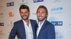 Christophe Beaugrand et son mari Ghislain Gerin sont papas d’un petit
