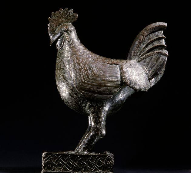 Brass cockerel 