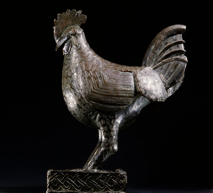 Brass cockerel 