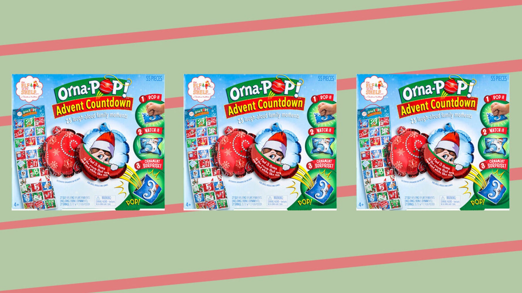 The Elf On The Shelf OrnaPop Advent Calendar Is Now On Sale On Amazon