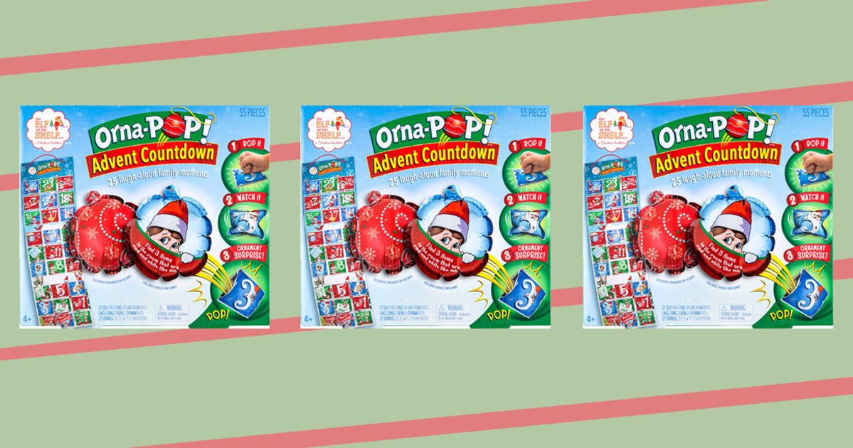 The Elf On The Shelf Orna Pop Advent Calendar Is Now On Sale On Amazon