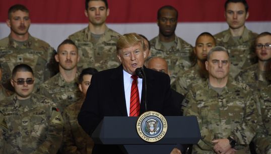Visite surprise de Trump en Afghanistan pour