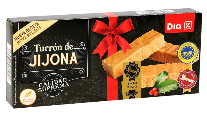 Turrón blando de Dia.