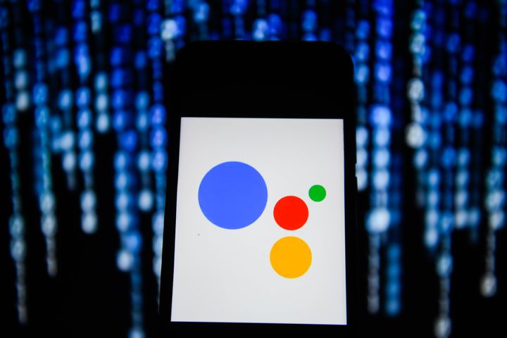POLAND - 2019/11/22: In this photo illustration a Google Assistant logo seen displayed on a smartphone. (Photo Illustration by Omar Marques/SOPA Images/LightRocket via Getty Images)