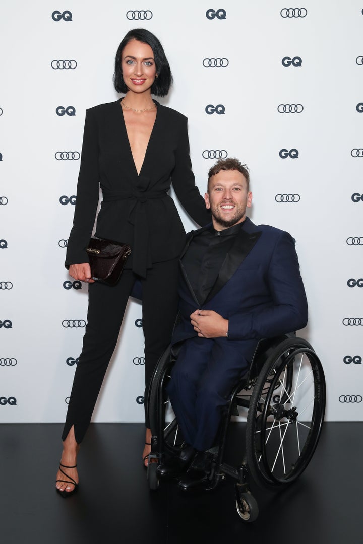 Dylan Alcott and Chantelle Otten