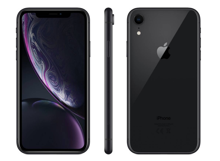 Sim Free iPhone XR 64GB Mobile Phone - Black