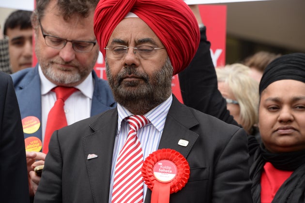 Labour candidate Kuldip Sahota.