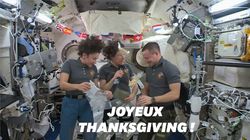 Dans l’espace, le menu de Thanksgiving donne encore moins envie que sur