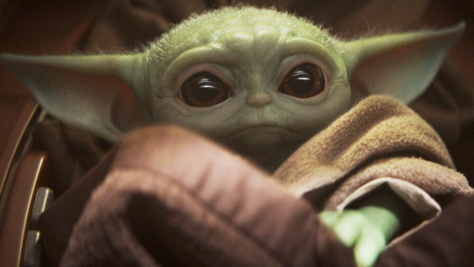 And the internet feels the force of disney. Gifs of the "baby yoda" character from the Mandalorian were apparently removed over copyright issues - but have since been restored.