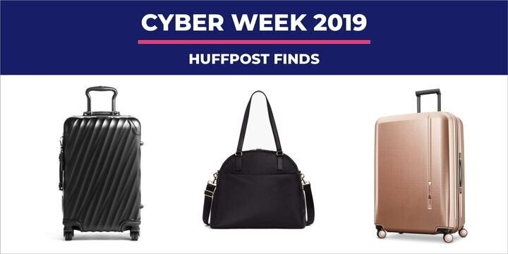 Whether you're filled with wanderlust or wandering off to a new country, luggage can be a hassle to find even before you're at an airport's baggage claim. Luckily, Black Friday's here so you can snag suitcases on sale. T<a href="https://www.huffpost.com/entry/black-friday-2019-luggage-suitcase-deals_l_5db37635e4b006d4916eb86d" target="_blank" role="link" class=" js-entry-link cet-internal-link" data-vars-item-name="hese deals landed just in time for your next flight" data-vars-item-type="text" data-vars-unit-name="5db8880ce4b0bb1ea3708b43" data-vars-unit-type="buzz_body" data-vars-target-content-id="https://www.huffpost.com/entry/black-friday-2019-luggage-suitcase-deals_l_5db37635e4b006d4916eb86d" data-vars-target-content-type="buzz" data-vars-type="web_internal_link" data-vars-subunit-name="article_body" data-vars-subunit-type="component" data-vars-position-in-subunit="233">hese deals landed just in time for your next flight</a>.