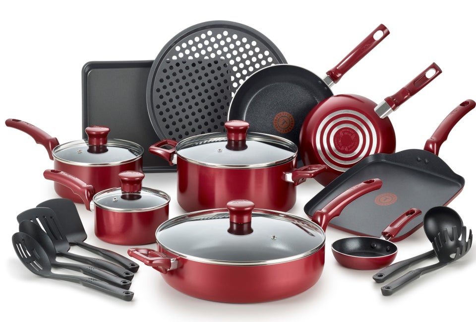 Gotham Steel 20 Piece Nonstick Red Cookware And Bakeware Set : Target