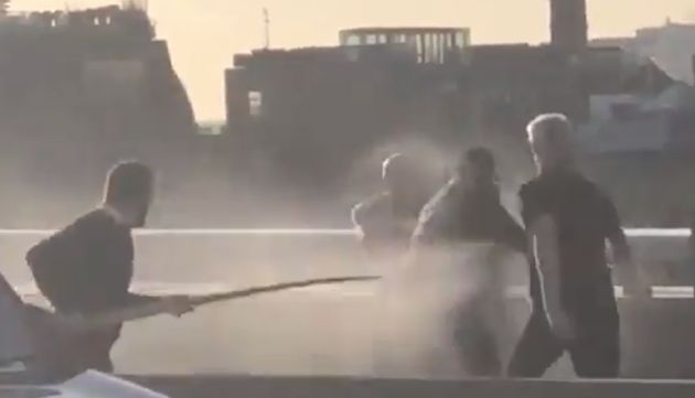 London Bridge Hero Uses 5ft Narwhal Tusk To Confront Terrorist