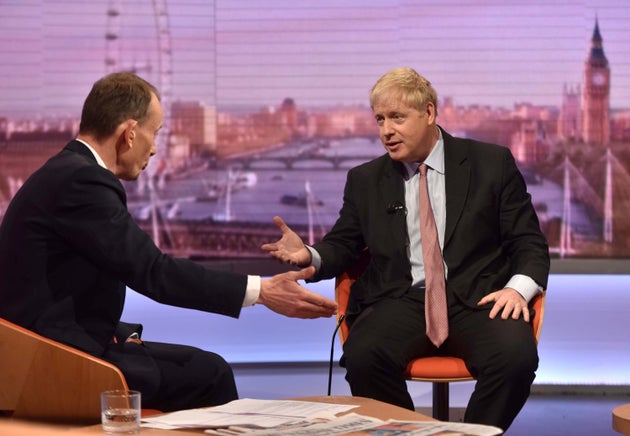 Boris Johnson To Face Bbc S Andrew Marr As Row Over Andrew Neil Interview Continues Huffpost Uk
