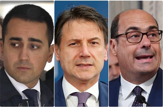 Luigi Di Maio - Giuseppe Conte - Nicola