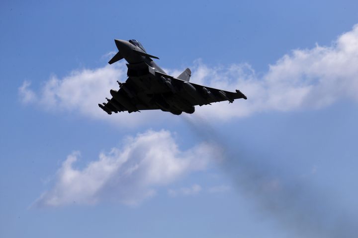 The RAF later confirmed that the loud noise was caused by two fighter jets being scrambled
