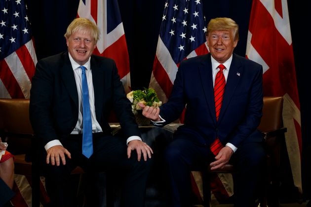 Boris Johnson Worlds Leading Sycophant To Donald Trump, Says Jeremy Corbyn