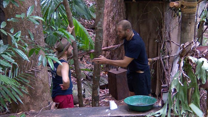 James told Andrew he was "too intelligent" to deal with the campmates' indecision
